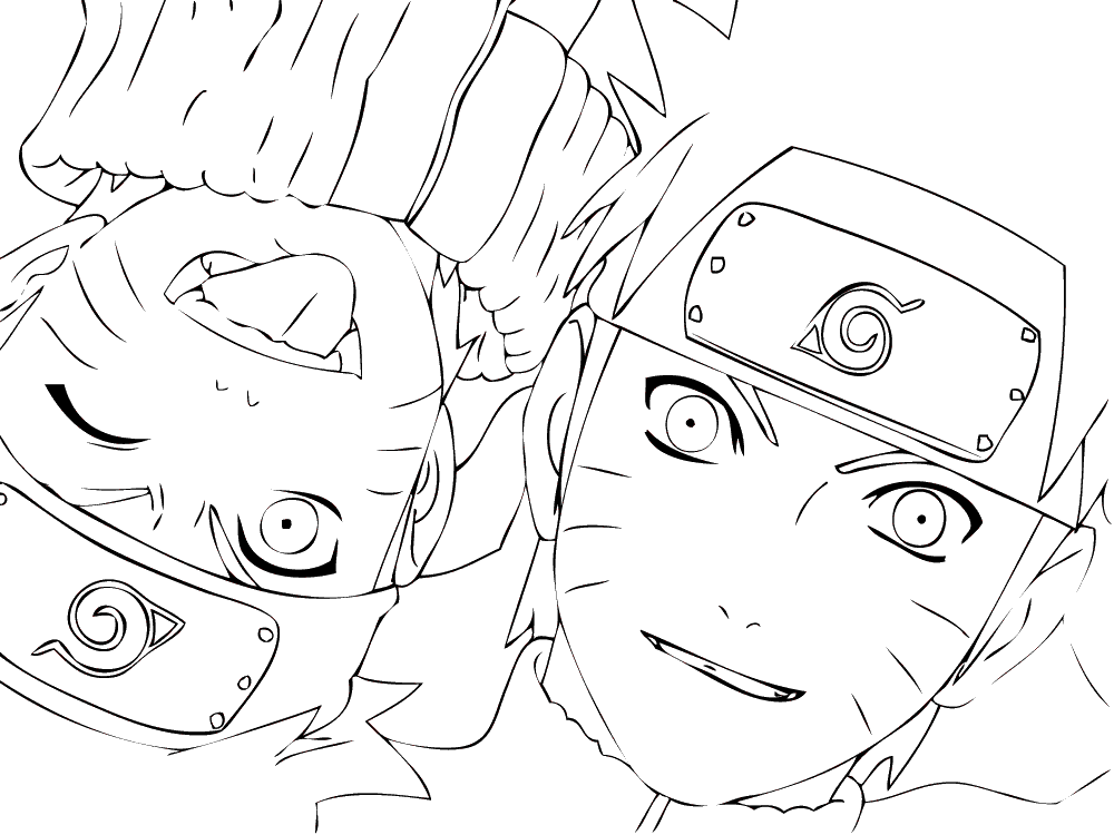 Coloriage Imprimer Gratuit Naruto Le Coloriage Naruto A T Vue Et Imprim