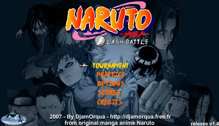 Naruto Flash Battle Sur Jeux De Naruto Com